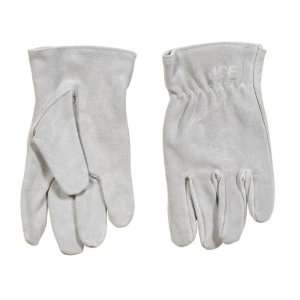 Ace Large Split Cowhide Leather Driver Gloves   6 Pack  
