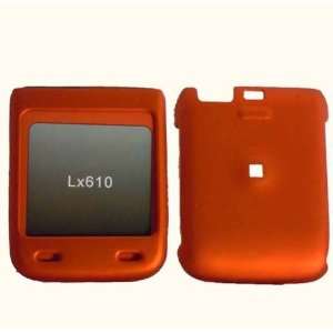  Orange Hard Case Cover for LG Lotus Elite LX610 LG 