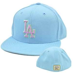   Blue American Needle Fitted 7 3/8 Flat Bill Hat
