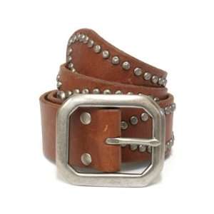   Leather Belt with Silver Studs, Extra Small Patio, Lawn & Garden
