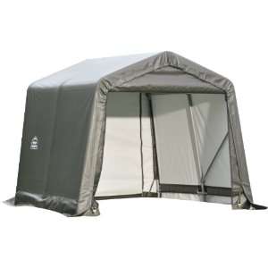  ShelterLogic 71853 Grey 8x8x10 Peak Style Shelter 