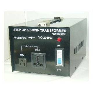 Power Bright VC500W Voltage Transformer 500 Watt Step Up/Down 110 Volt 