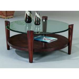  Bassett Mirror Company Allegro Round Coffee Table Set 