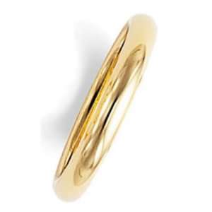com 3.0 Millimeters Yellow Gold Polished Wedding Band Ring 14Kt Gold 