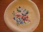 vintage round floral  