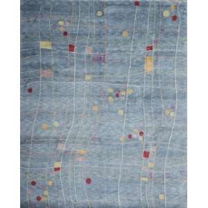  Samad Plateau Moon Cave Denim Blue 8 X 10 Area Rug