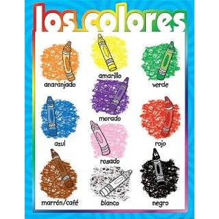 Teacher Created Resources Colors (Spanish) Chart, Multi Color (7686)