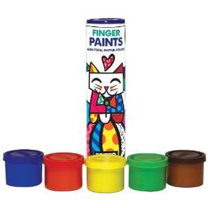  Britto Finger Paints (5 colors) Arts, Crafts & Sewing