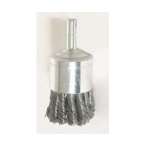 Westward 1GBR4 Knot End Brush, 3/4 In Dia, 0.0140 Wire  