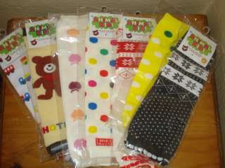 NWT Childrens Arm & Leg Warmers Choice Of Colours  