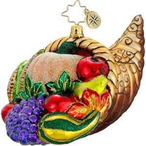  Christopher Radko Bountiful Harvest Ornament