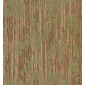  Brewster 280 70572 Beacon House Intrigue Grasscloth Floral 