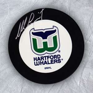  Mike Liut Hartford Whalers Autographed/Hand Signed Hockey 