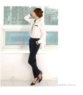 A192112 / Basic Pintuck Dress Pants, Woman, Stylish, Trousers, Korea 