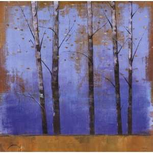  Birch Trees I by Cheryl Martin 24x24