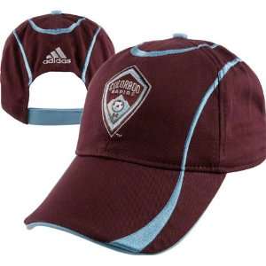 Colorado Rapids Youth adidas Soccer Team Logo Adjustable Hat