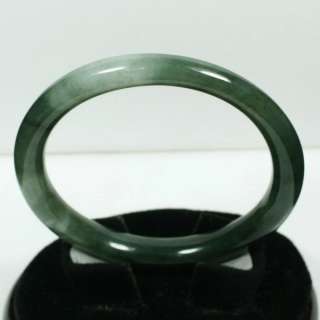   57mm Green Bangle 100% Natural Untreated Grade A Jadeite Jade  