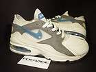   Nike Air Max 93 1993 BAROQUE BROWN CASCADE BLUE 1 SAIL STRAW Sz 9 7.5