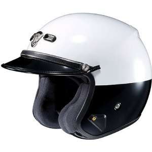   Helmets   Shoei RJ Platinum LE Helmet Blk/Wht Low Rise Automotive