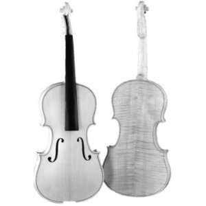  Do it yourself   White Violin   4/4 size Musical 