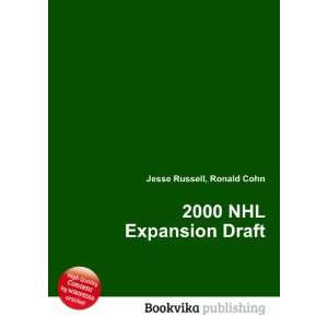  2000 NHL Expansion Draft Ronald Cohn Jesse Russell Books