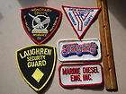 LAUGHREN SECURITY GUARD PATCH ONE PATCH LISTED IN THIS TITLE BXR 