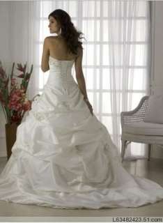 New Wedding dress bridesmaids dresses petticoat gloves size 6 8 10 12 