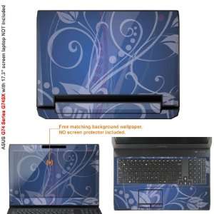 Matte Protective Decal Skin Sticker (Matte finish) for ASUS G74 Series 