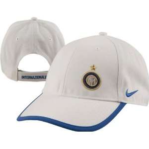   Inter Milan White Nike Core Side Crest Adjustable Hat Sports