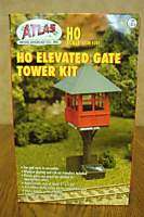 ATLAS #701 ELEVATED GATE TOWER HO SCALE KIT  