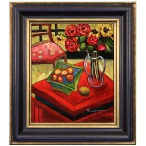   PA89216 83A Interior View III Framed Oil Painting