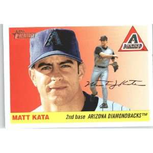  2004 Topps Heritage #395 Matt Kata   Arizona Diamondbacks 