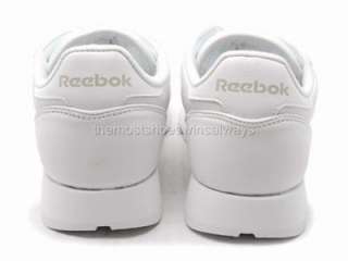 Reebok mens shoes Classic Leather 1 9771 White  