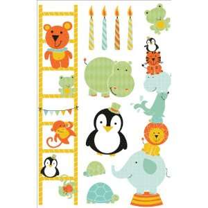  Kaisercraft Printed Party Animal Chipboard Arts, Crafts & Sewing