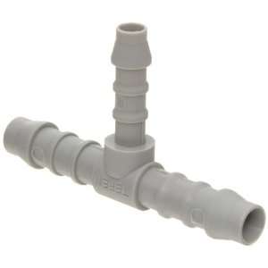   66 Hose Fitting, Tee, Gray, 3/16 x 5/32 x 3/16 Hose ID (Pack of 10