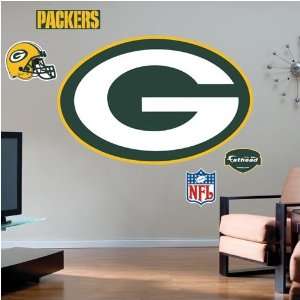  Green Bay Packers Team Logo Fathead Wall Sticker Sports 