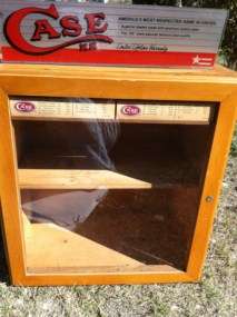   Case XX Knife Hardware Advertising Store Display Cabinet  