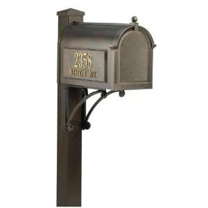  Whitehall Superior Mailbox Package   Bronze
