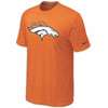 Nike NFL Oversized Logo T Shirt   Mens   Denver Broncos   Orange 