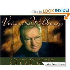Voice in the Wilderness A Collection of Quotations from Steve Gray 