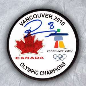   Canada SIGNED 2010 Olympic Champions Hockey Puck Sports Collectibles