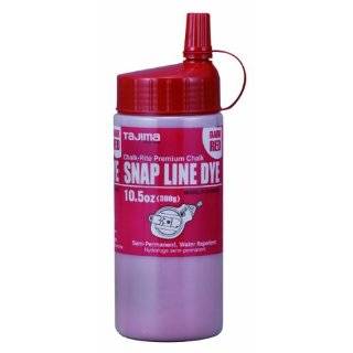 Tajima PLC3 DR300 Chalk Rite 10.5 Ounce Snap Line Red Powder Dye