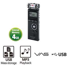 Q42 New Panasonic RR XR800 4GB Digital Voice Recorder w/Microphone USB 