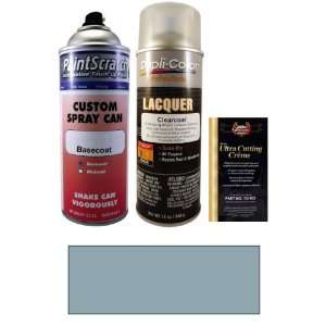  12.5 Oz. Light (Steel) Blue Metallic Spray Can Paint Kit 