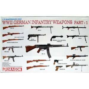  1/35 WWII Germ Inf Weapons I Toys & Games