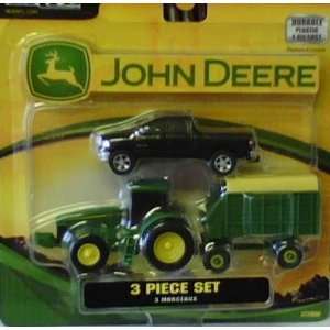  John Deere Tractor 3 Piece Set Toys & Games