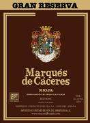 Marques de Caceres Rioja Gran Reserva 1989 