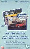 DREAM MACHINES SERIES 2 1992 TRADING CARD BOX  
