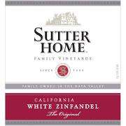 Sutter Home White Zinfandel 2010 