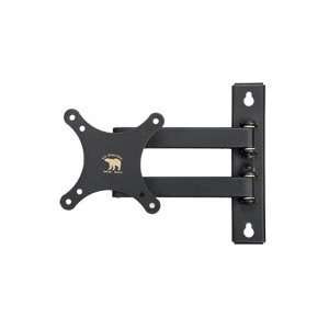   Motion Dual Arm Steel Mount for 14 26 Displays (Black) Electronics